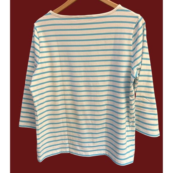 Brooks Brothers Nautical Striped Preppy Coastal Shirt XL Resortwear New England - Picture 5 of 6